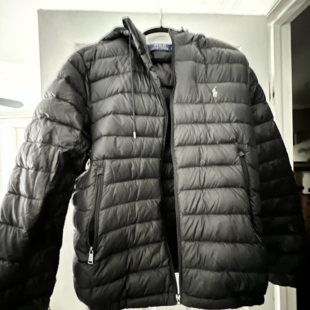 Men’s jacket and sweater